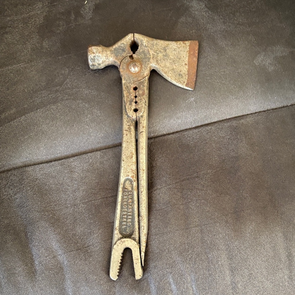 Guaranteed Forged Steel Pliers with Serrated Jaw